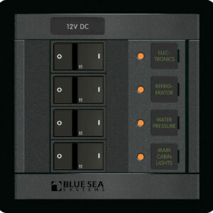 Blue Sea Systems PANEL 360 12VDC 4POS FR