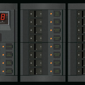 Blue Sea Systems PANEL 360 12VDC 19POS AR GALVENO DMM FR