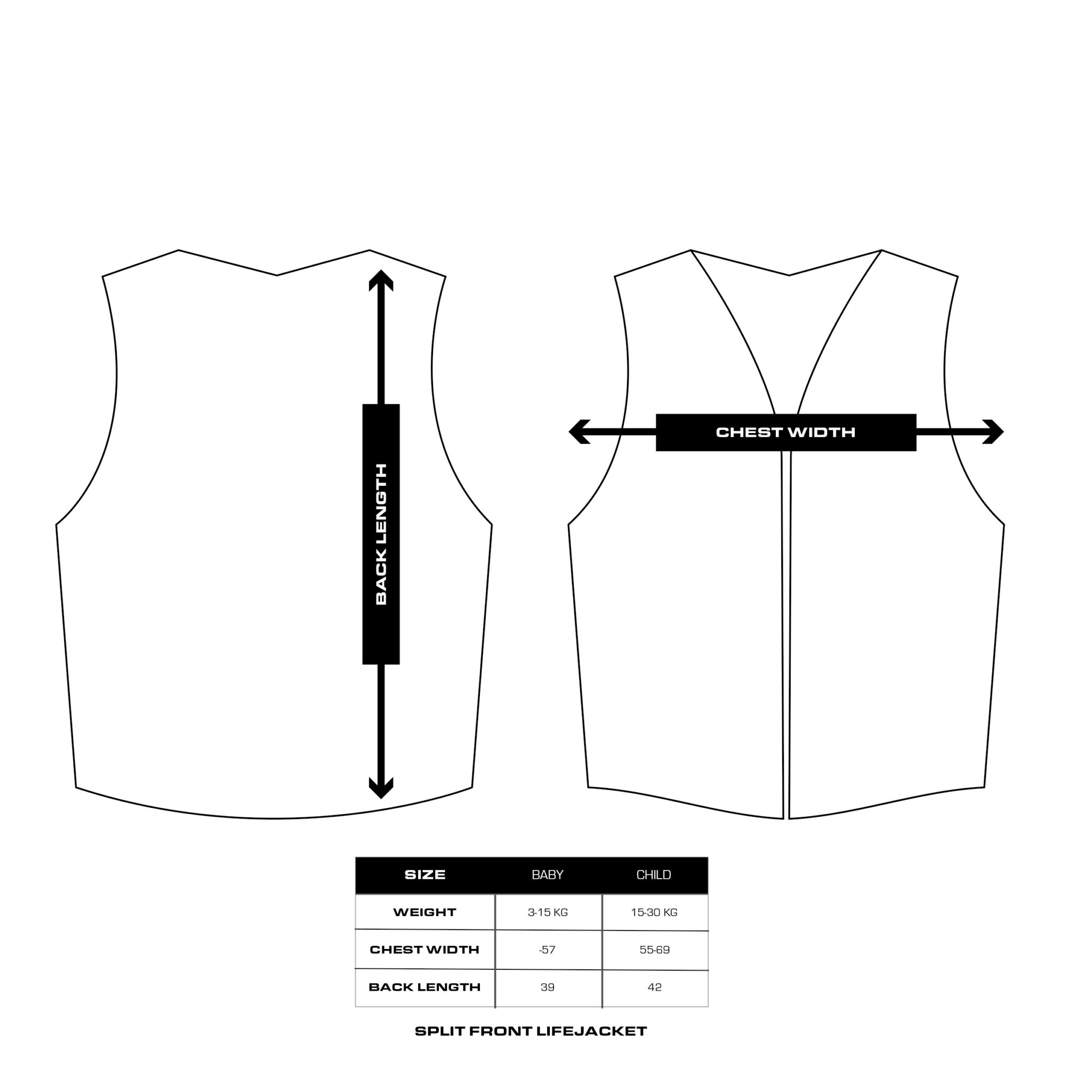Split Front; Erkkollane, Väikelaps, 3-15 kg 2 Split Front; Erkkollane, Väikelaps, 3-15 kg - Image 2