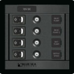 Blue Sea Systems PANEL 360 DC 4POS SW CLB S