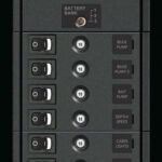 Blue Sea Systems PANEL 360 DC 8POS SW CLB VMTR V