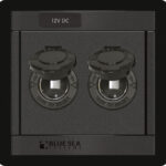 Blue Sea Systems PANEL 360 DC 2 12V SOCKET S