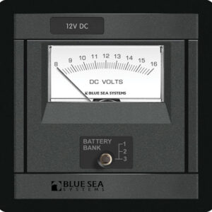 Blue Sea Systems PANEL 360 DC 8-16V ANALOG VMTR