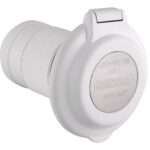 Marinco INLET,32A CONTOURED EXP. W/ SS TRIM,RE