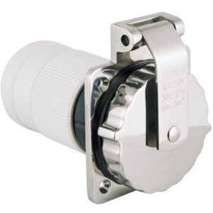 Marinco INLET,63A 230V 3 WIRE,STAINLESS STEEL
