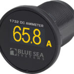 „Blue Sea Systems“ METER MINI OLED nuolatinės srovės stiprintuvai