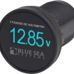 Blue Sea Systems MINI OLED līdzstrāvas voltmetrs - zils