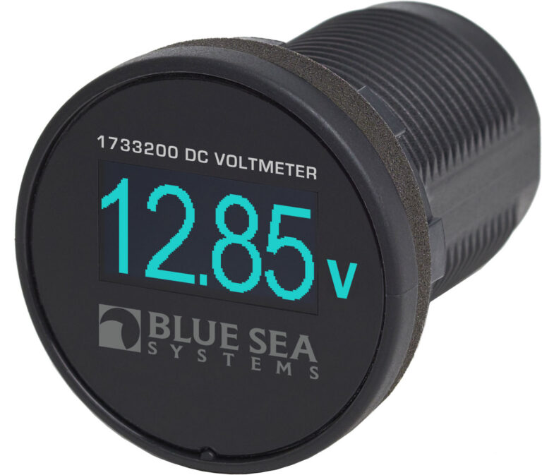 Blue Sea Systems MINI OLED DC VOLTMETER - BLUE