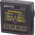 „Blue Sea Systems“ monitorius M2 OLED DC SOC