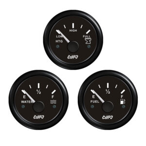 Fuel Level Gauge, 0-190 Ohm