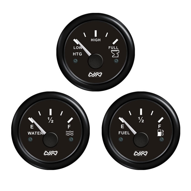 Fuel Level Gauge, 0-190 Ohm