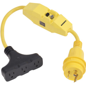 Marinco ADAPTER,30A TO 15A GFCI 30A LKG PLUG TO