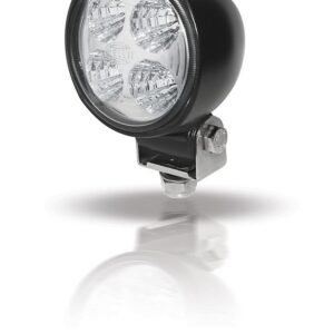 DECKLIGHT LED, 6500K,13W/800lm, 9-33VDC, MODULE70 Black round/small 9-33VDC