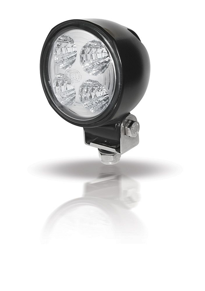 DECKLIGHT LED, 6500K,13W/800lm, 9-33VDC, MODULE70 Black round/small 9-33VDC