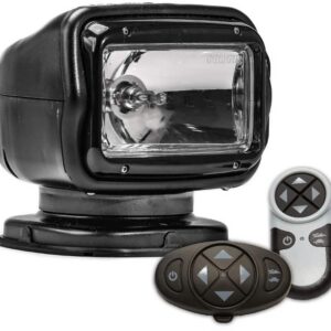 GOLIGHT/RADIORAY GT HALOGEN 12 VOLT, BLACK WIRELESS HANDHELD & WIRELESS DASH MOUNT