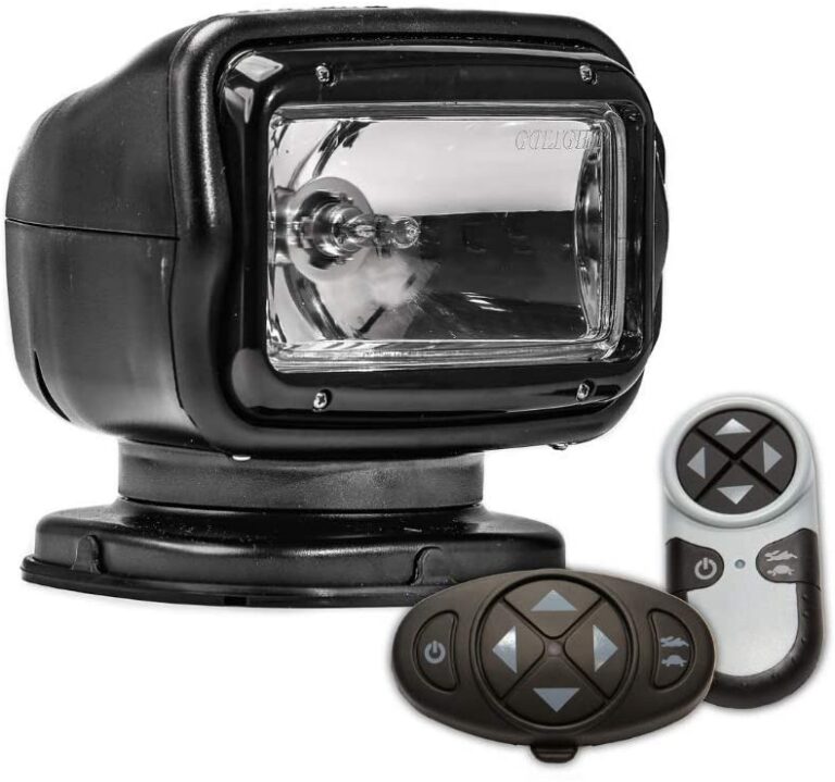 GOLIGHT/RADIORAY GT HALOGEN 12 VOLT, BLACK WIRELESS HANDHELD & WIRELESS DASH MOUNT