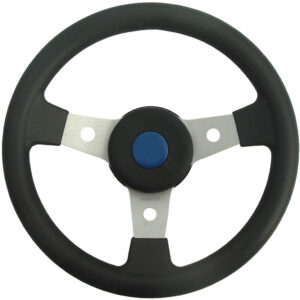 Black “racing” steering wheel Ø 320 - 19