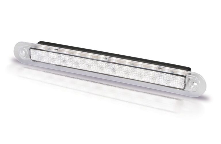 LED riba, valge valgus, sari 9073, 12V Laia äärisega