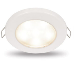 LED DOWNLIGHT EUROLED 95 10-33V WHITE Spring Mount - WHITE Rim BOX