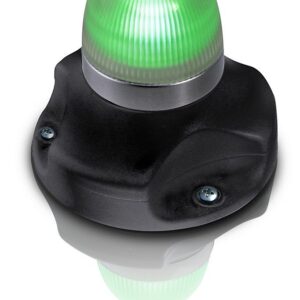NAVILED 360 ALLROUND LAMP GREEN SURFACE MOUNT BLACK BASE