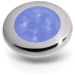 Ümmargune LED-valgusti SININE MD12 SS
