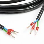 Cable 5m, 3x1,5qmm ferrules at both ends