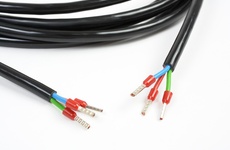 Cable 10m, 3x1,5qmm ferrules at both ends