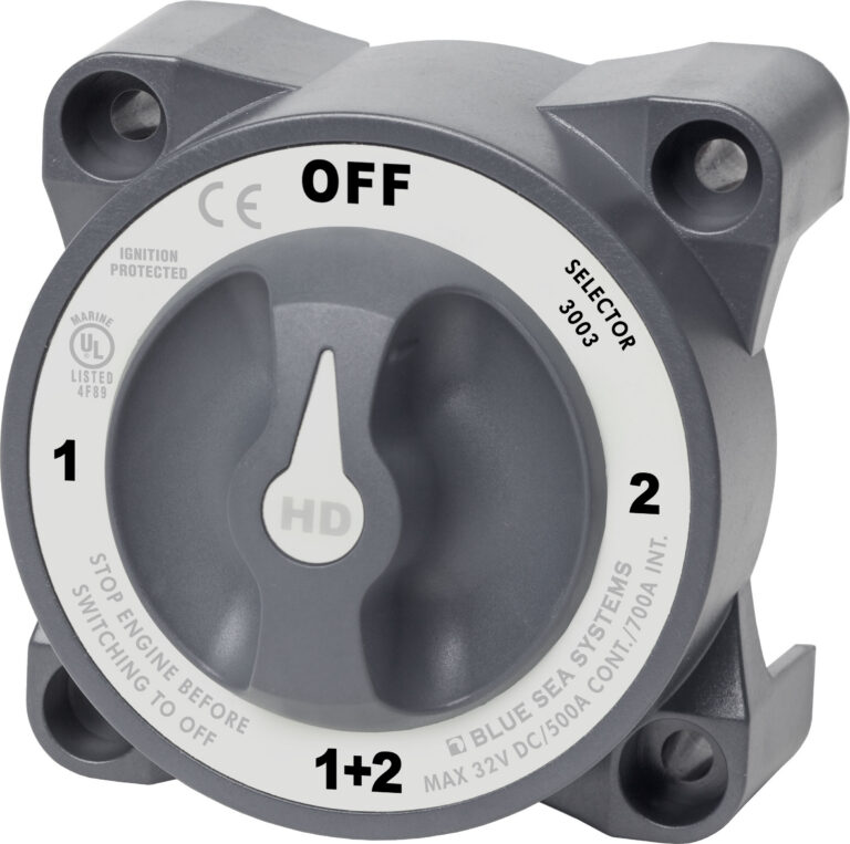 Blue Sea Systems SWITCH BATTERY HD SELECTOR W/AFD