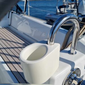 Ocean Topsi hoidja Clip-on, Valge