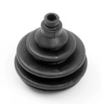 Cable Boot Flushmount, Ø70mm, cut-out Ø50mm, Black