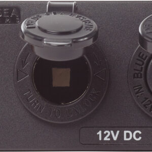 Blue Sea Systems PANEL ACC H2O USB & SCKT