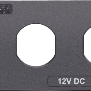 Blue Sea Systems PANEL ACC H2O 2 SOCKET BLANK
