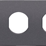 Blue Sea Systems paneel ACC H2O 4 SOCKET BLANK