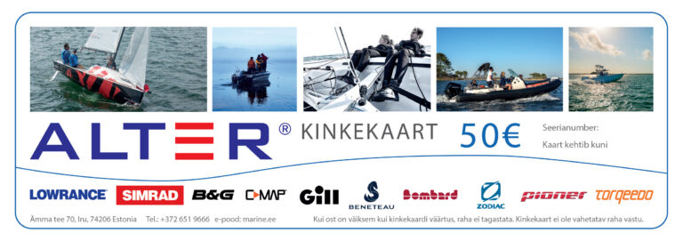 Kinkekaart 50€