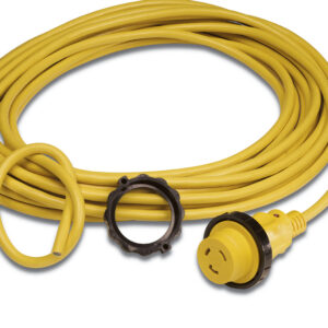 Marinco 30A,50´ CORDSET LED ERGO GRIP WHITE BUL