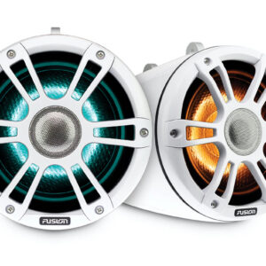 8.8´´ Sports White Tower Speaker, CRGBW LED; SG-FLT882SPW
