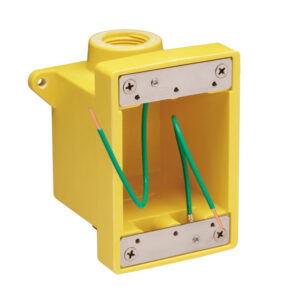 Marinco FD BOX,W/TWO 3/4 K.O. HOLES