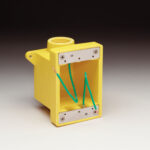 Marinco FD BOX,W/TWO 1 K.O. HOLES