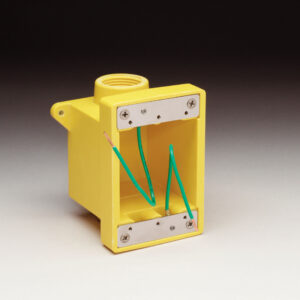 Marinco FD BOX,W/TWO 1 K.O. HOLES