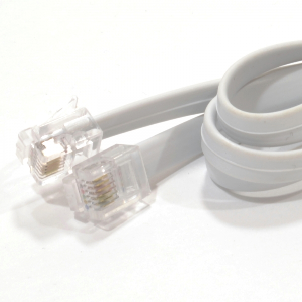 Mastervolt 15 MTR(49FT) TEL.CABLE 6P+2 CONN 6P RJ12