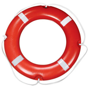 Lifebuoy Ring SOLAS, w/Retroreflective Tape, 2.5Kg