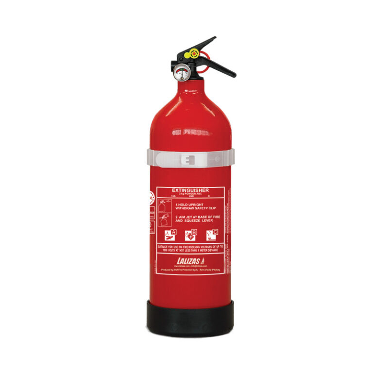 Fire Extinguiser 2kg Dry Powder - iron bottle