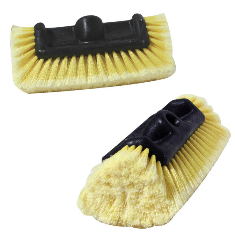 Boat Brush ´´Flow Thru´´, 4 sides, yellow