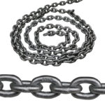 Lofrans´ Hot dip galvanized chain ISO 4565 / DIN 766,G40, Diam. 8mm,Calibrated