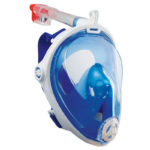 Snorgeldamismask, Full-Face, S/M, Sinine