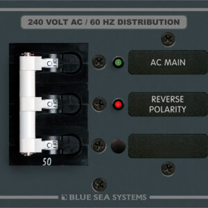 Blue Sea Systems paneel 120/240VAC MAIN 50 A
