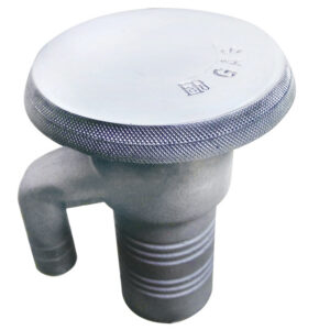 Deck Filler Ø38mm, for Gas, Inox, with vent 16mm