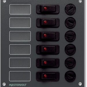 Mastervolt JUNIOR PANEL (6 GROUPS WITH FUSES)
