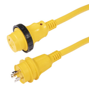Marinco 30A,75´ CORDSET,LED ERGO GRIP,BULK PK