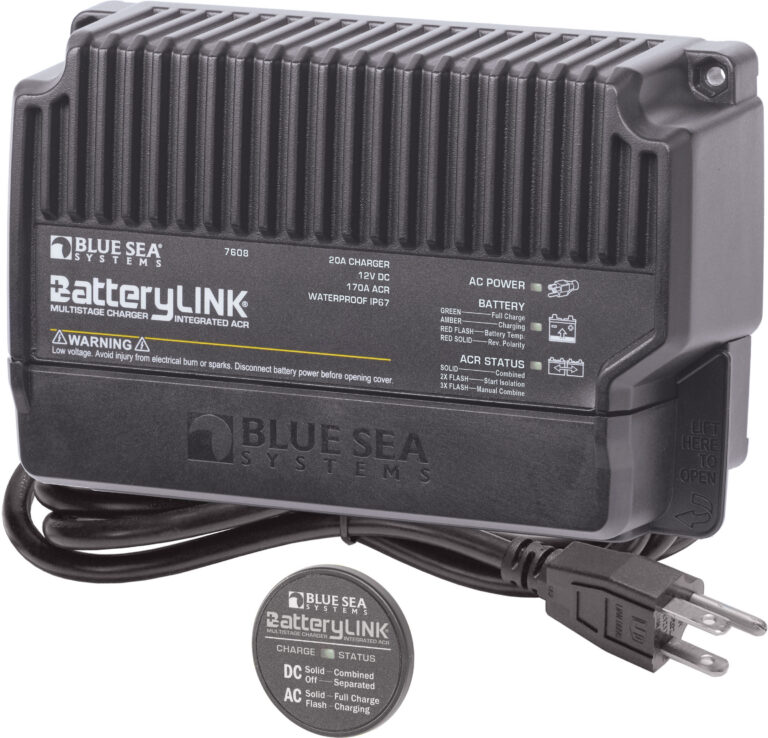 Blue Sea Systems CHARGER BATTERYLINK 12VDC 20 A 2BANK